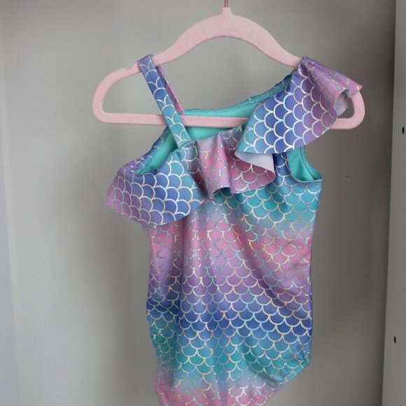 Mermaid Swimsuit for Toddler Girl - Picture 4 of 5